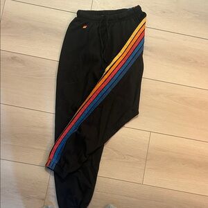 Aviator nation, rainbow sweatpants